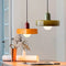 Nordic Retro Glass Chandelier Light – Adjustable Height Modern Lighting Fixture for Dining Room and Living Room-1