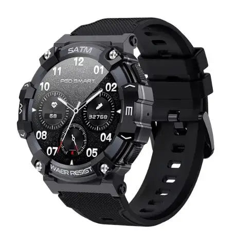 Smartwatch for Men with Heart Rate & Oxygen Monitor - Rugged Fitness Tracker for Outdoor Activities 9