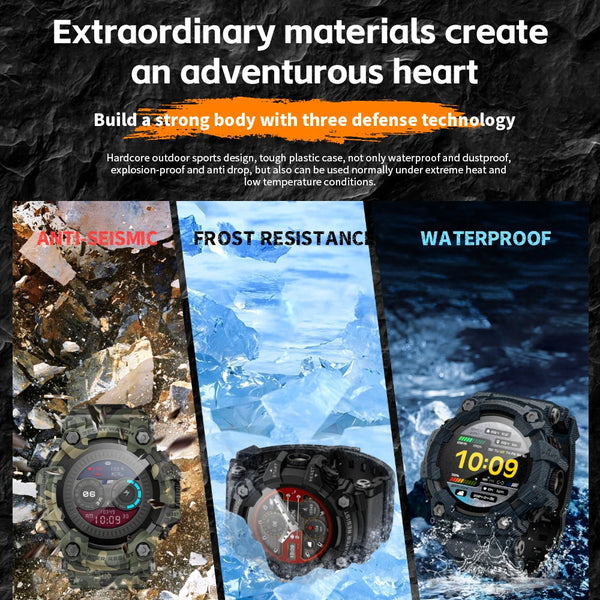 Smartwatch with Bluetooth Calling & Fitness Tracking - Waterproof Design for Active Lifestyles 3