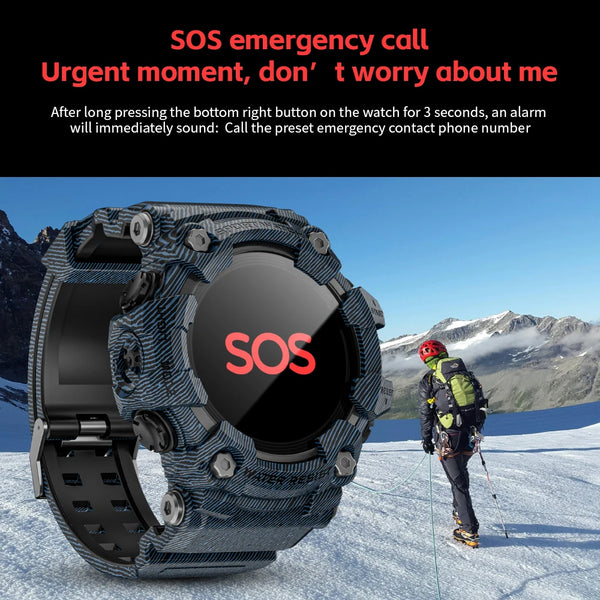 Smartwatch with Bluetooth Calling & Fitness Tracking - Waterproof Design for Active Lifestyles 4