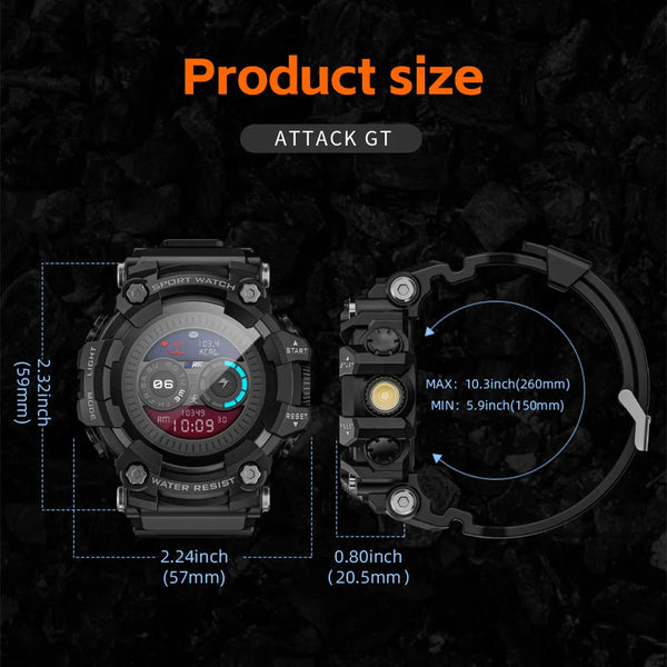 Smartwatch with Bluetooth Calling & Fitness Tracking - Waterproof Design for Active Lifestyles 5