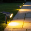 Solar LED Outdoor Spotlight with 2 Brightness Modes – Waterproof Landscape Light for Garden and Pathway Security