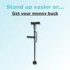 Adjustable Folding Cane with LED Light – Walk with Confidence & Safety