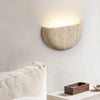 Wall Lamp with Unique Wabi-Sabi Design - Retro Stone Sconce for Cozy Ambiance 1