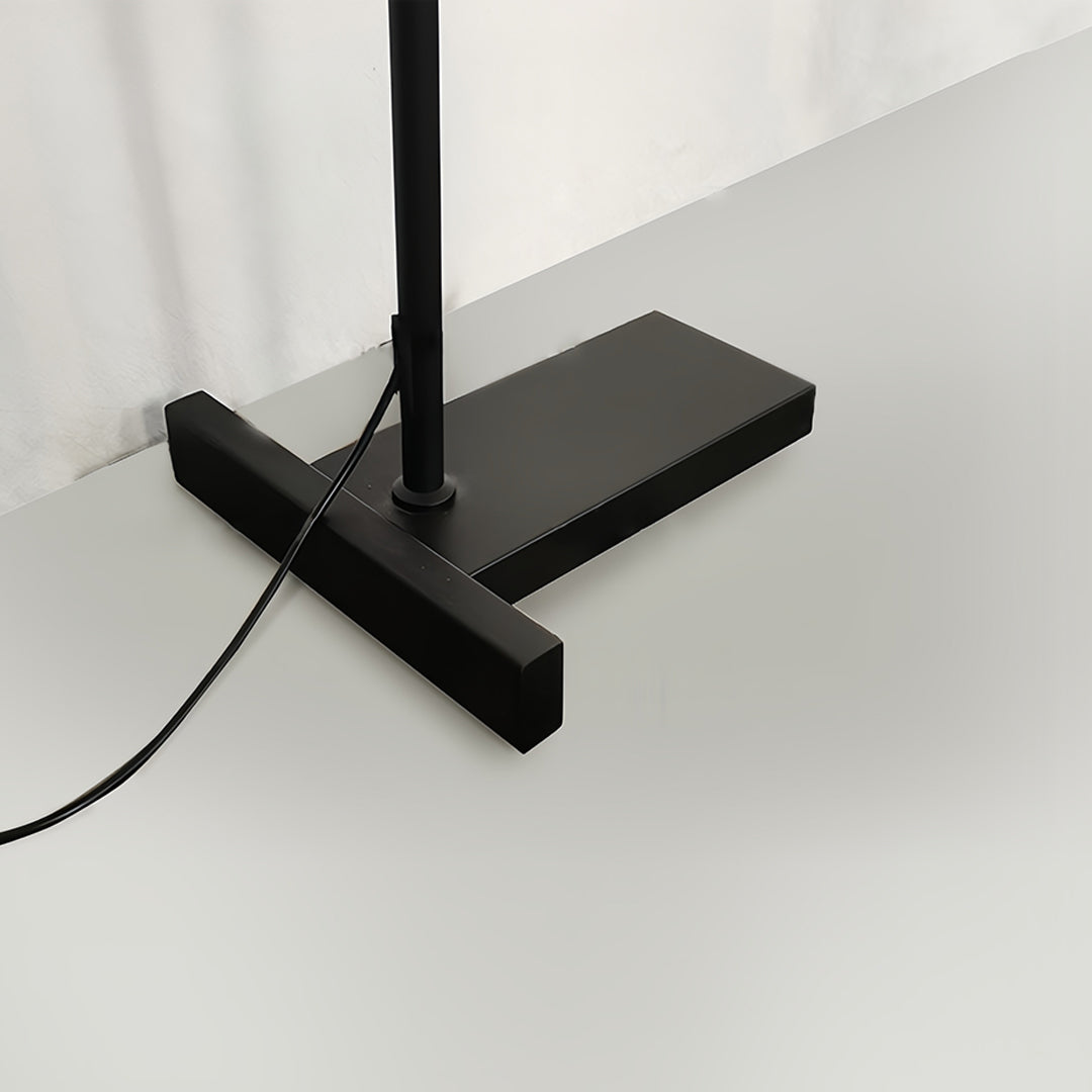 Black and Gold Floor Lamp LED Nordic Minimalist Wrought Iron Reading Bedroom Study Room