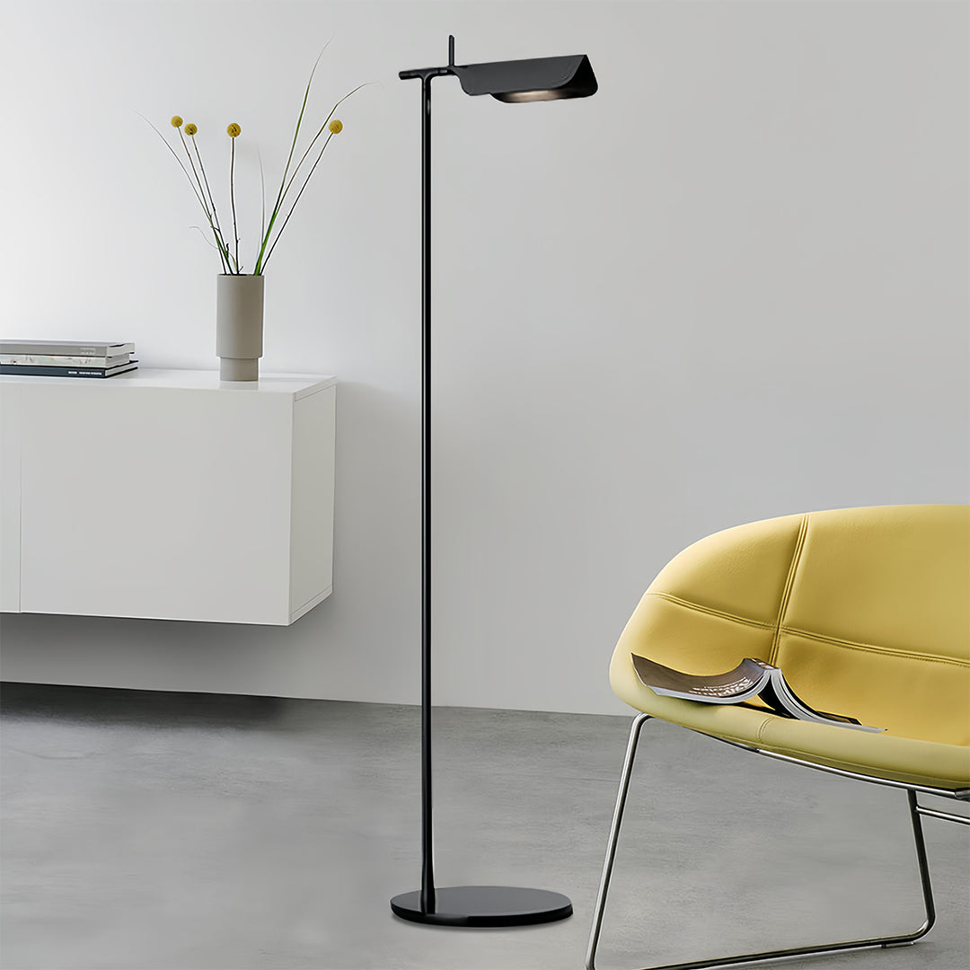 Floor Lamp Dimmable LED Adjustable Nordic Minimalist Iron Acrylic Shade Reading Living Room