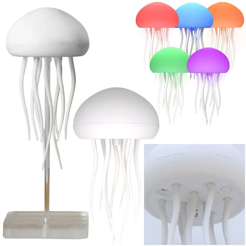 LED Jellyfish Night Light Lamp