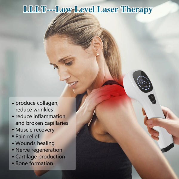 Upgraded Cold Laser Red Light Therapy Device