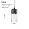 Nordic Wood Glass Pendant Light – Modern Hanging Lamp