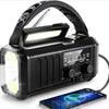 10000mAh Solar Hand Crank Emergency Radio with NOAA, Flashlight, and Power Bank