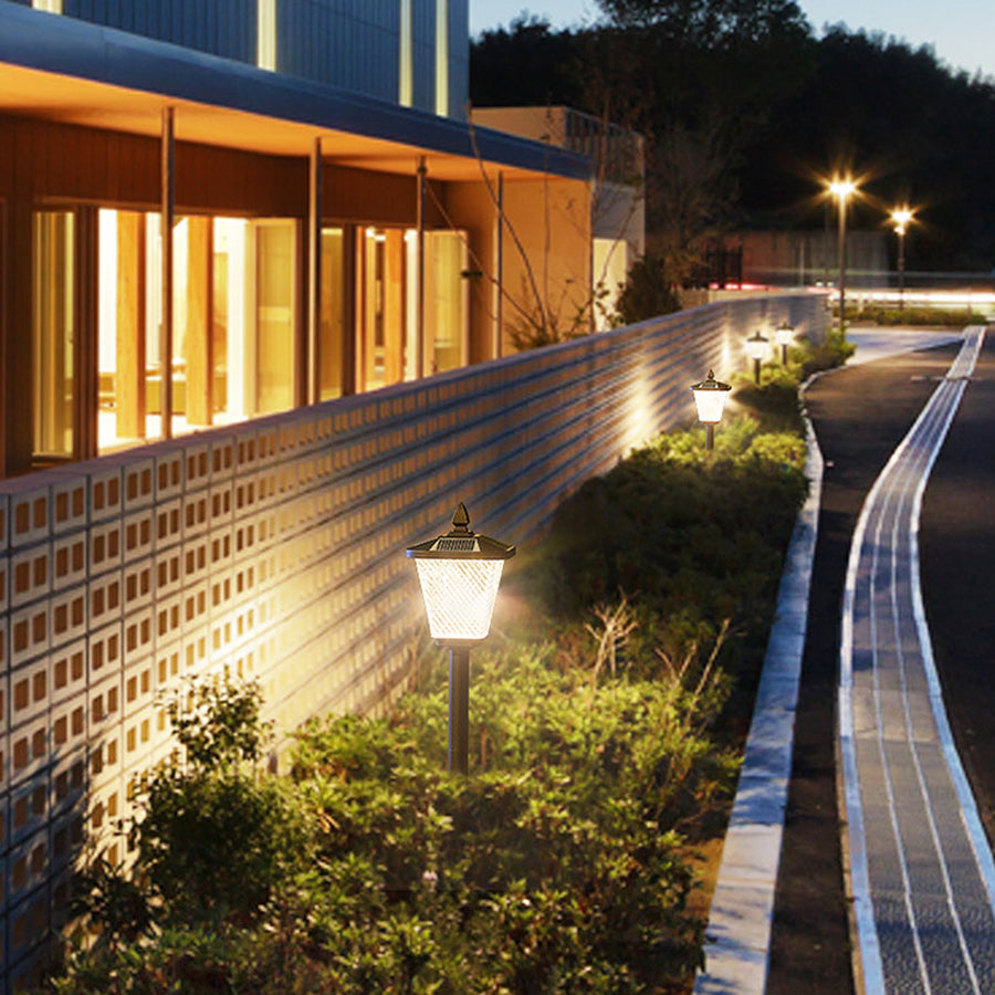 Pathway Light Solar LED Outdoor Waterproof Garden Lawn Stake Lighting Adjustable Height