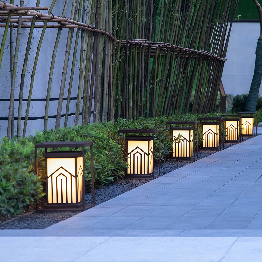 Pathway Light LED Outdoor Waterproof Stainless Steel Lantern Garden Landscape Lighting