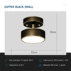 Modern Rotatable LED Ceiling Light Fixture