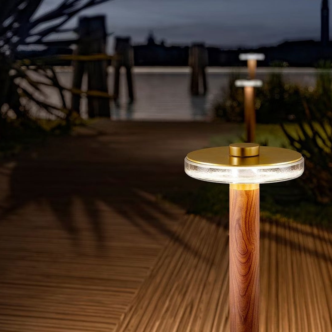Modern Gold LED Pathway Lights Waterproof Landscape Lighting