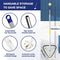 Telescopic Triangle Floor Mop – 360° Rotatable Spin Mop for Wet & Dry Cleaning