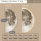 Minimalist Half-Moon Wall Lamp – LED Wall Lights Indoor for Hallway and Porch - Modern Sconce Light Design