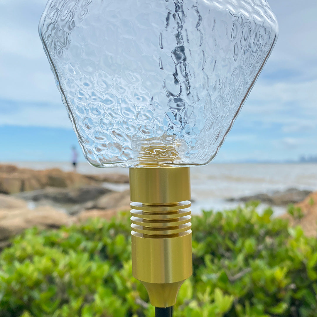 Landscape Pathway Lights Diamond Glass LED Garden Path Lights