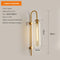 Modern Nordic Glass Pendant Ceiling Lamp – E27 LED Ceiling Light Fixture for Bedroom and Living Room