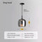 Nordic Glass LED Pendant Light – Modern Luxury Chandelier