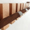 Luxury Wall-Mounted Wooden Coat Rack – Piano Design Entryway Organizer for Keys, Hats & Coats