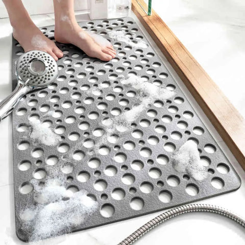 Secure Shower Mat - Non-Slip & Antibacterial