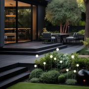 LED Pathway Lights Reed Design Outdoor Waterproof Garden Path Lights