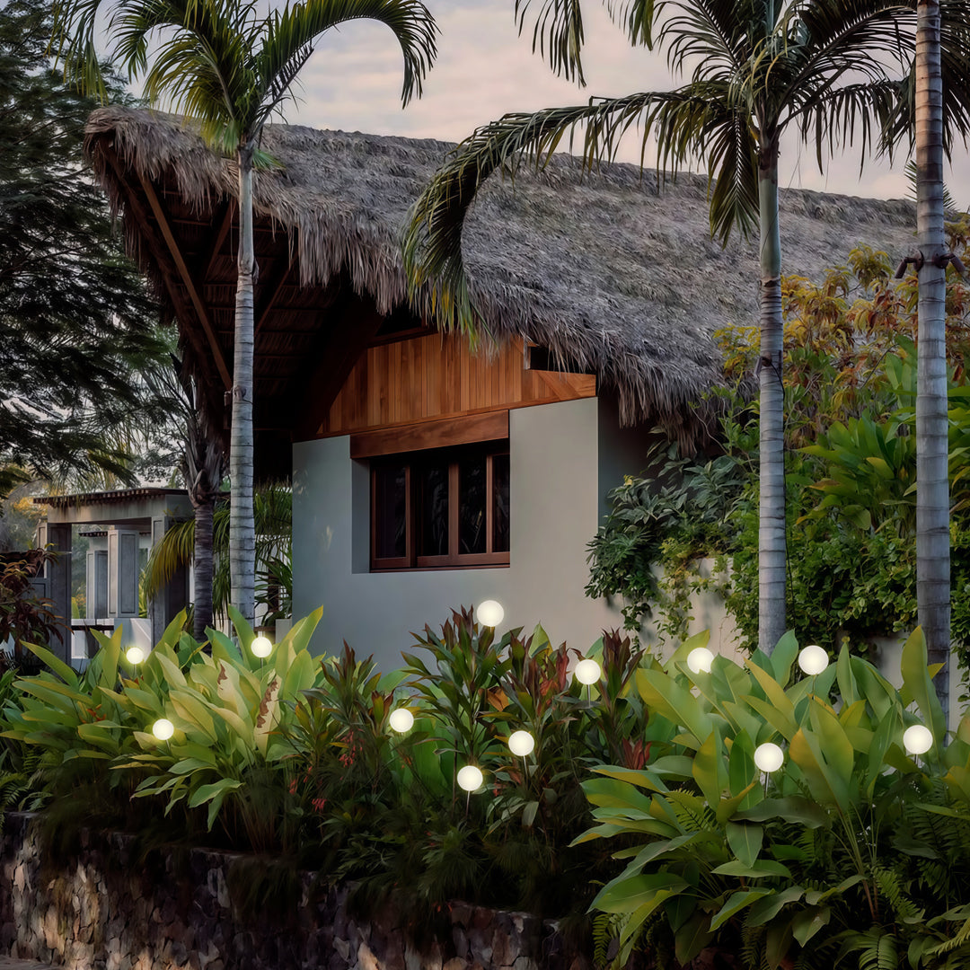 LED Pathway Lights Reed Design Outdoor Waterproof Garden Path Lights