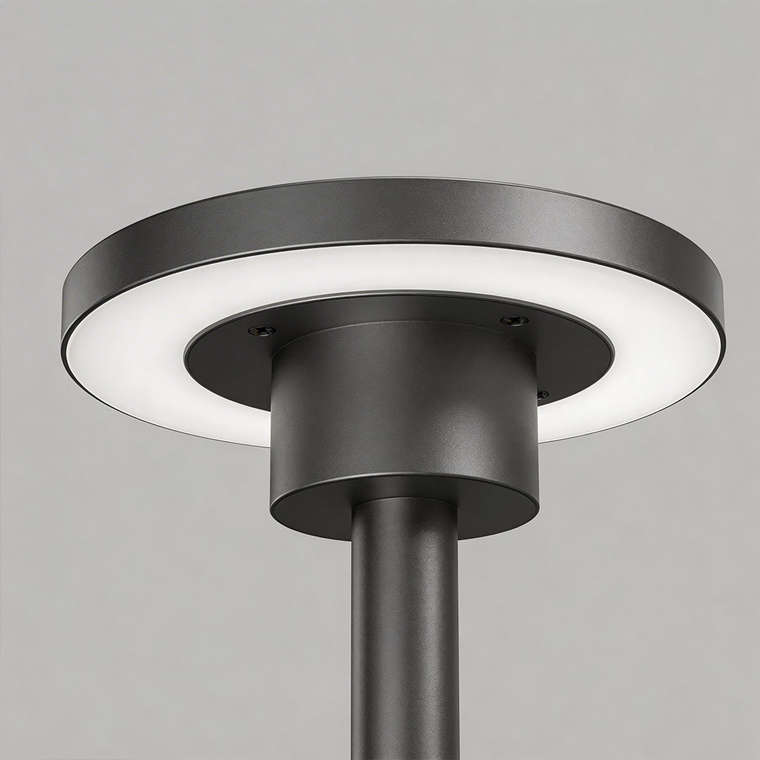 Outdoor LED Path Light Minimalist Black Aluminum 20–26 Inch Waterproof