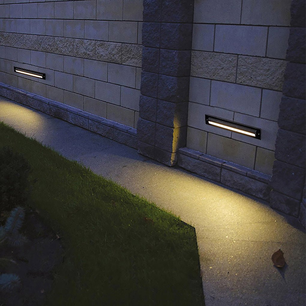 Outdoor LED Bar Step Lights Embedded Deck Wall Light Waterproof