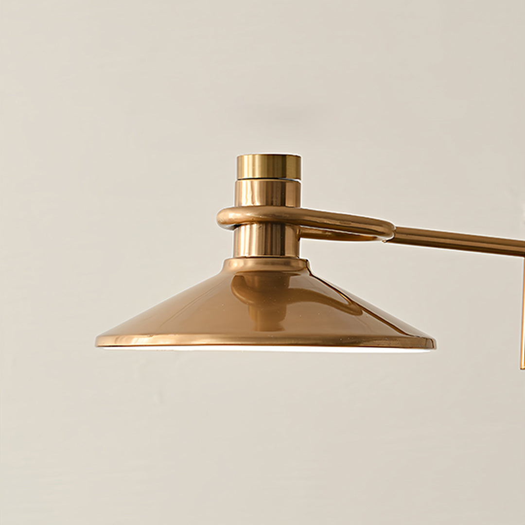 Liora Adjustable Gold Floor Lamp