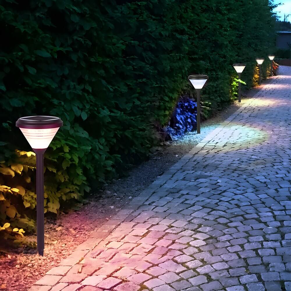 Pathway Light Solar LED Outdoor Waterproof Aluminum Garden Walkway Lighting