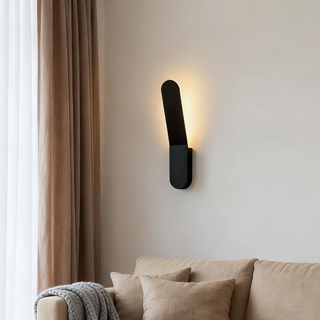 Modern Minimalist LED Wall Sconce Backlit Aluminum Light