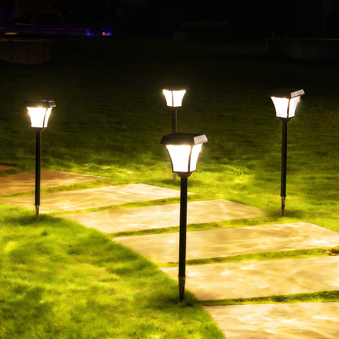 Pathway Light Solar LED Outdoor Waterproof Aluminum Garden Walkway Landscape Lighting