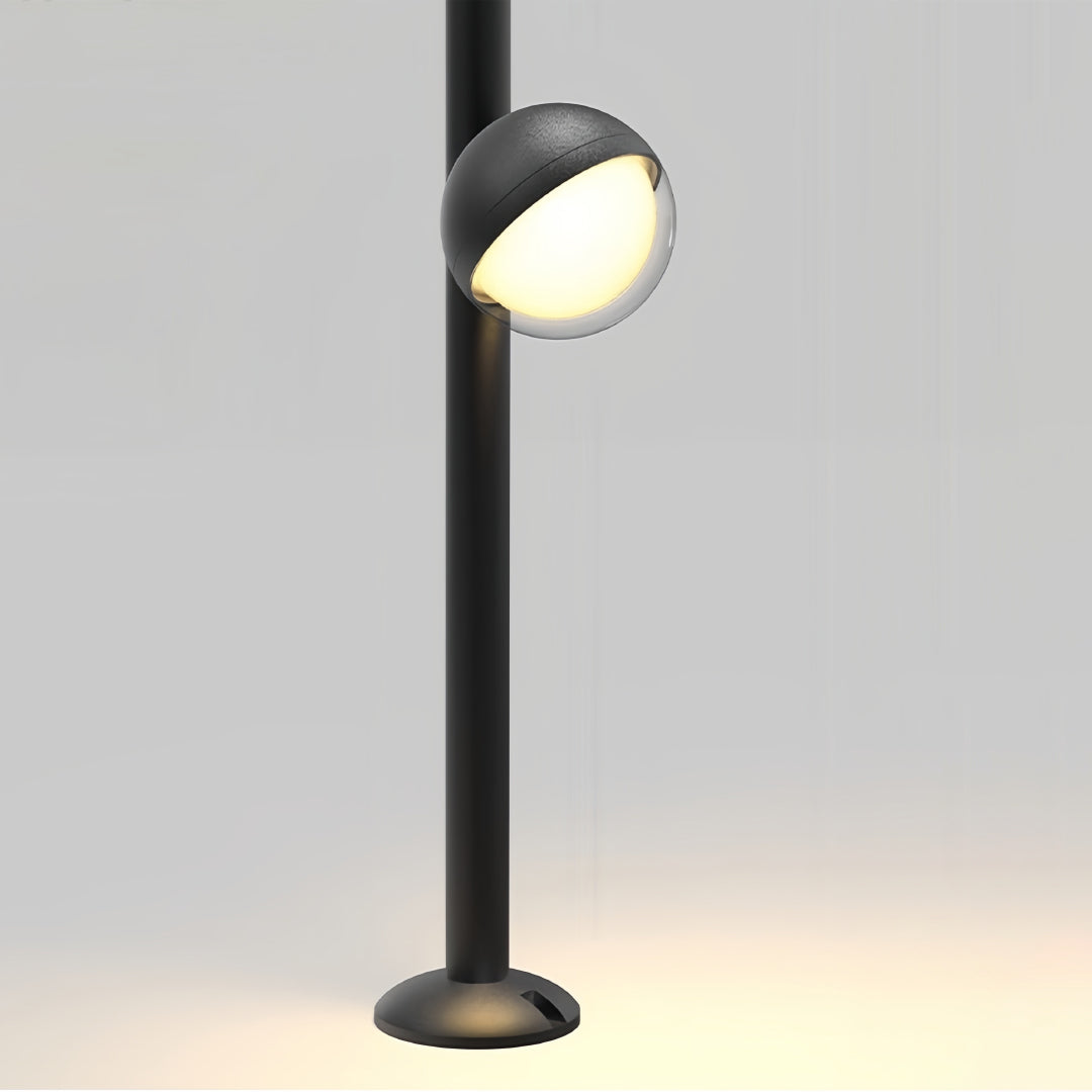 Modern Minimalist Black Pathway Landscape Lighting