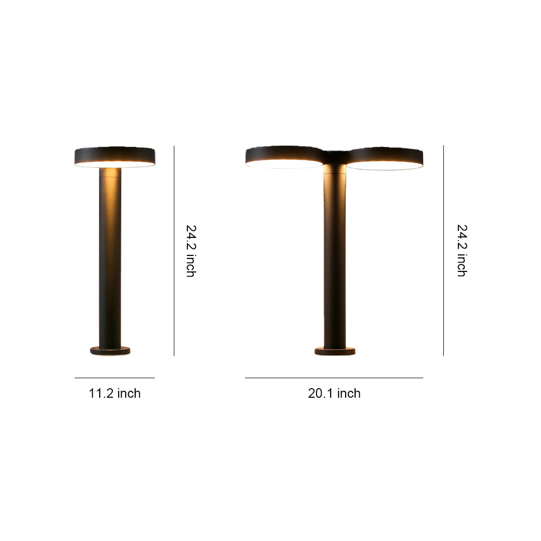 Pathway Light Solar LED Outdoor Waterproof Aluminum Garden Landscape Lighting