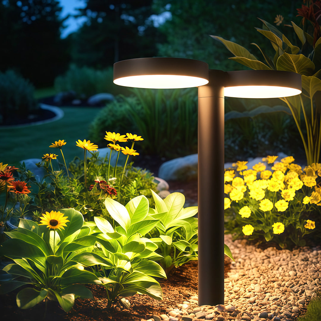 Pathway Light Solar LED Outdoor Waterproof Aluminum Garden Landscape Lighting