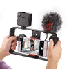 Smartphone Video Rig Stabilizer with Light – Smooth Shooting & Lighting for Mobile Filming