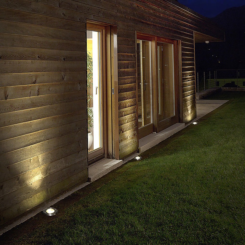 In Ground Well Light LED Waterproof Stainless Steel Recessed Deck Pathway Lighting