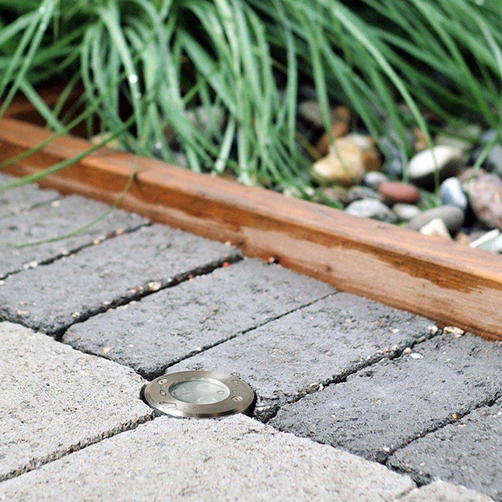 In Ground Well Light LED Waterproof Stainless Steel Recessed Deck Pathway Lighting