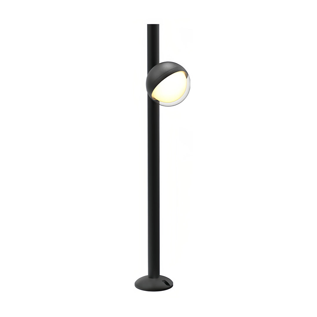 Modern Minimalist Black Pathway Landscape Lighting