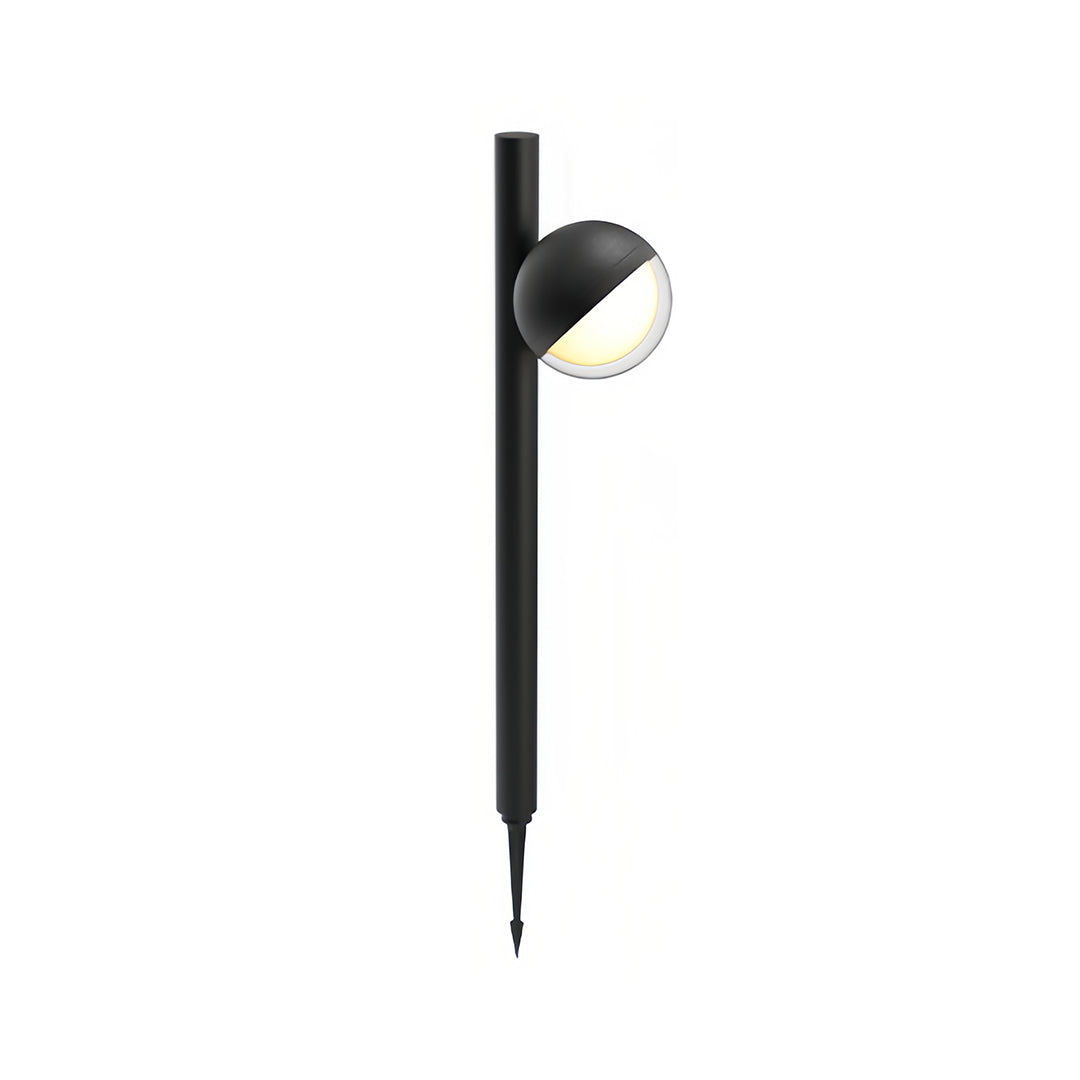 Modern Minimalist Black Pathway Landscape Lighting