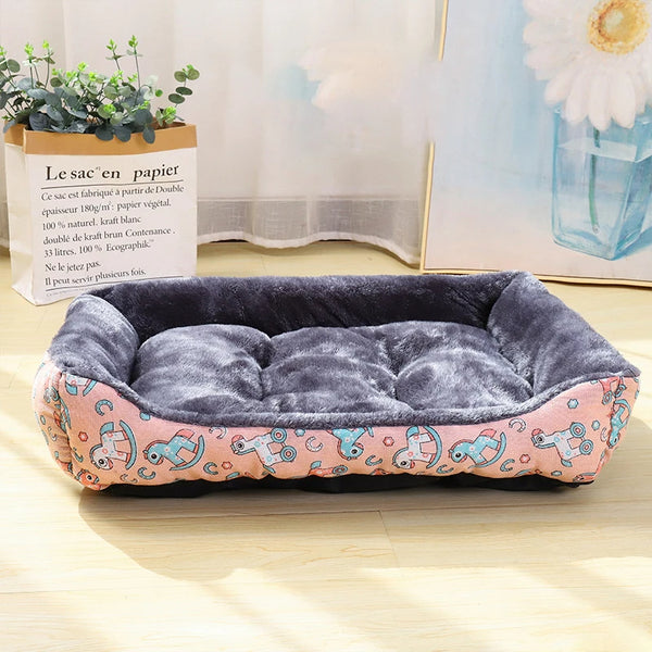 Soft Pet Sofa Bed for Dogs and Cats – Washable & Cozy Mat for All Sizes