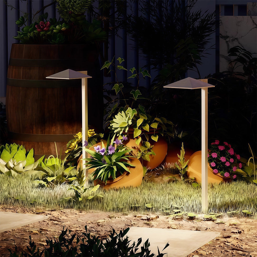 Pathway Light LED Plug In Outdoor Waterproof Aluminum Garden Landscape Lighting