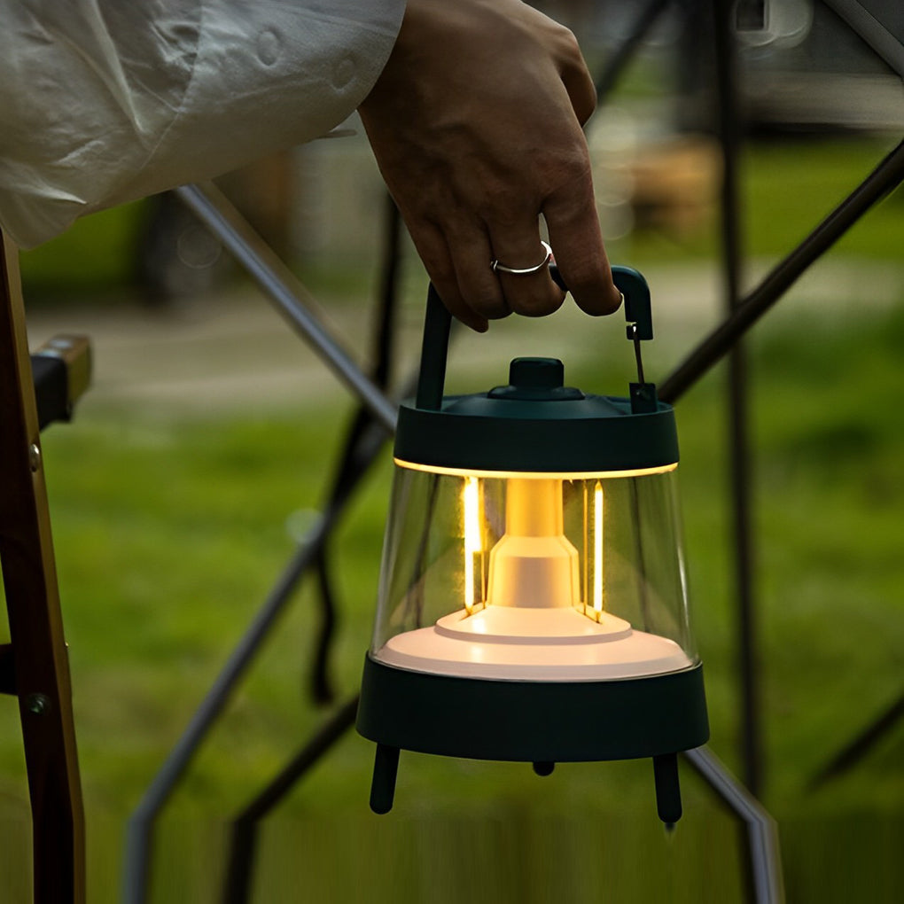 Portable Camping Lantern Rechargeable LED Dimmable Power Bank Mosquito Repellent Patio