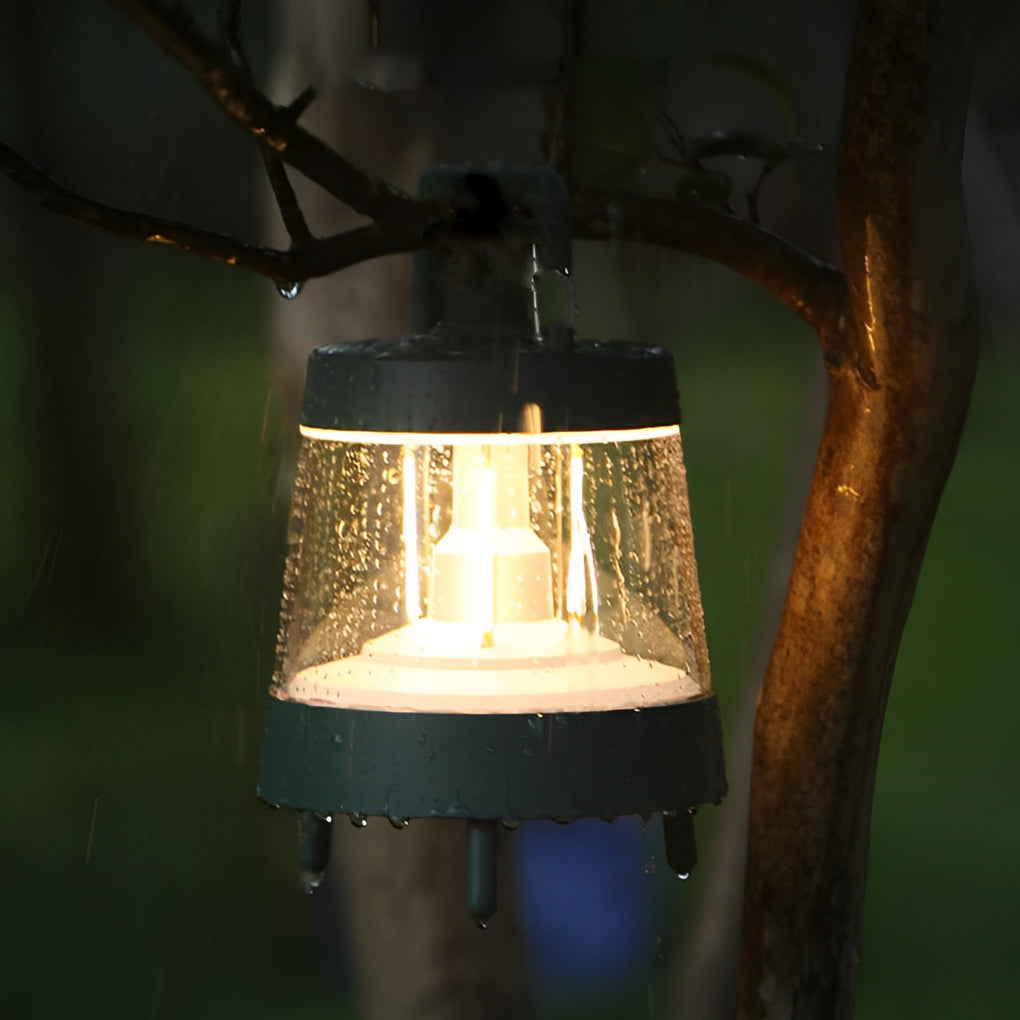 Portable Camping Lantern Rechargeable LED Dimmable Power Bank Mosquito Repellent Patio