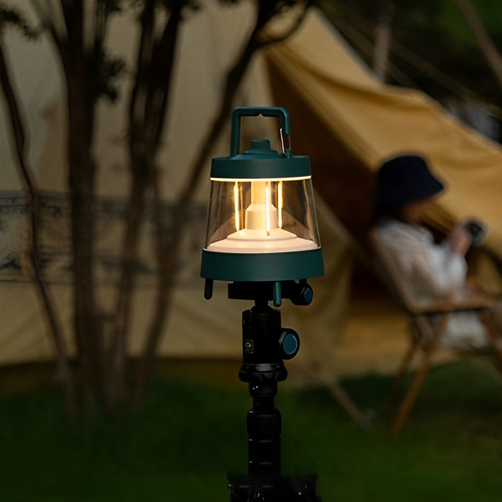 Portable Camping Lantern Rechargeable LED Dimmable Power Bank Mosquito Repellent Patio