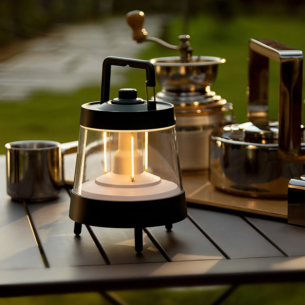 Portable Camping Lantern Rechargeable LED Dimmable Power Bank Mosquito Repellent Patio