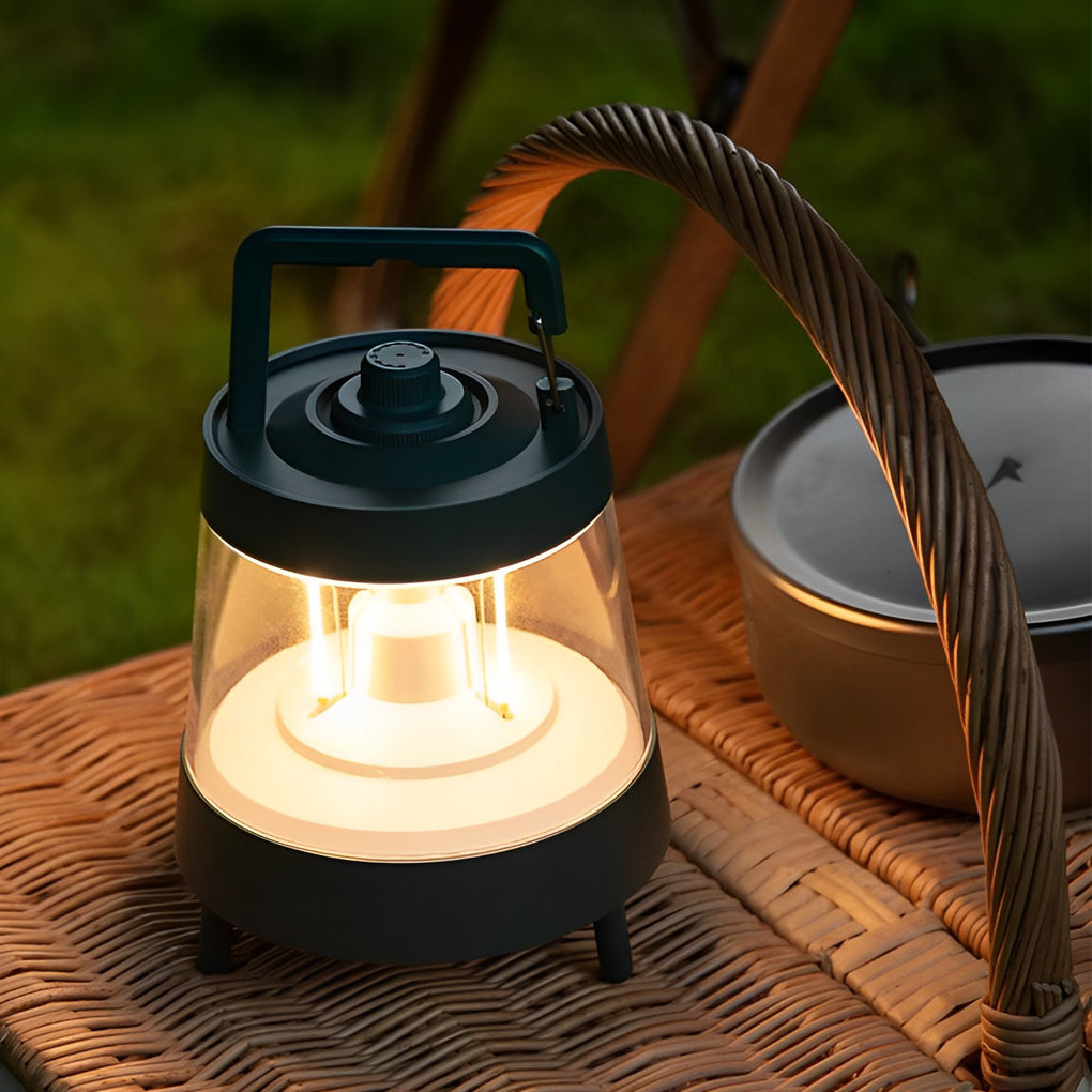 Portable Camping Lantern Rechargeable LED Dimmable Power Bank Mosquito Repellent Patio