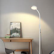 Floor Lamp LED Reading Light Dimmable Touch Remote Control Iron Modern Bedroom Office