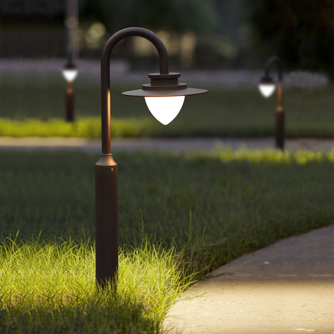 Pathway Light LED Outdoor Waterproof Aluminum Gooseneck Garden Landscape Lighting